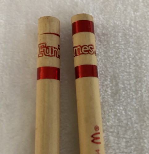 Lot Of 6 McDonalds Ronald McDonald Fun Times Collector Series Pencil 2011 - Picture 3 of 5