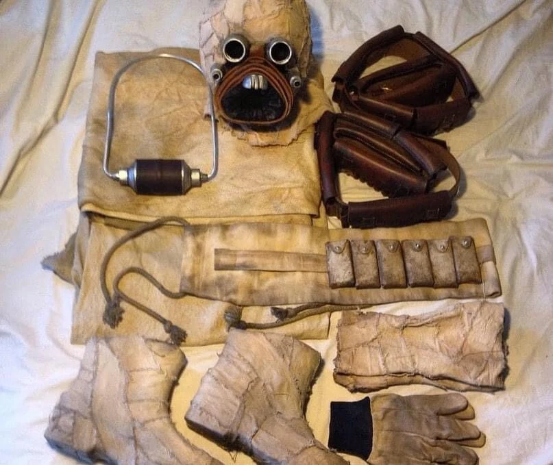 Tusken Raider deluxe complete costume prop replica Star Wars cosplay - Image 2 of 4
