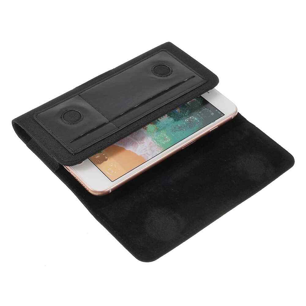COQUE Per TCL 306, Portafoglio in Pelle di Alta qualità con 3 Slot per schede, Custodia Protettiva per TCL 306-Rosso