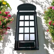 Telephone Box Garden Mirror