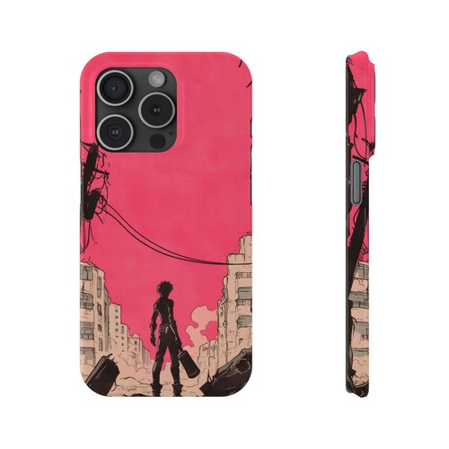 Post-Apocalyptic Warrior - Anime-Inspired Phone Case for ALL iPhones - Picture 4 of 49