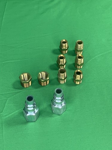 AIR FITTING COUPLERS Male And Female And Some Other Items Huge Lot of ¼ - Picture 11 of 18