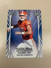 2021 Leaf VIP NSCC Promo National Chicago Card #3 Trevor Lawrence  RARE