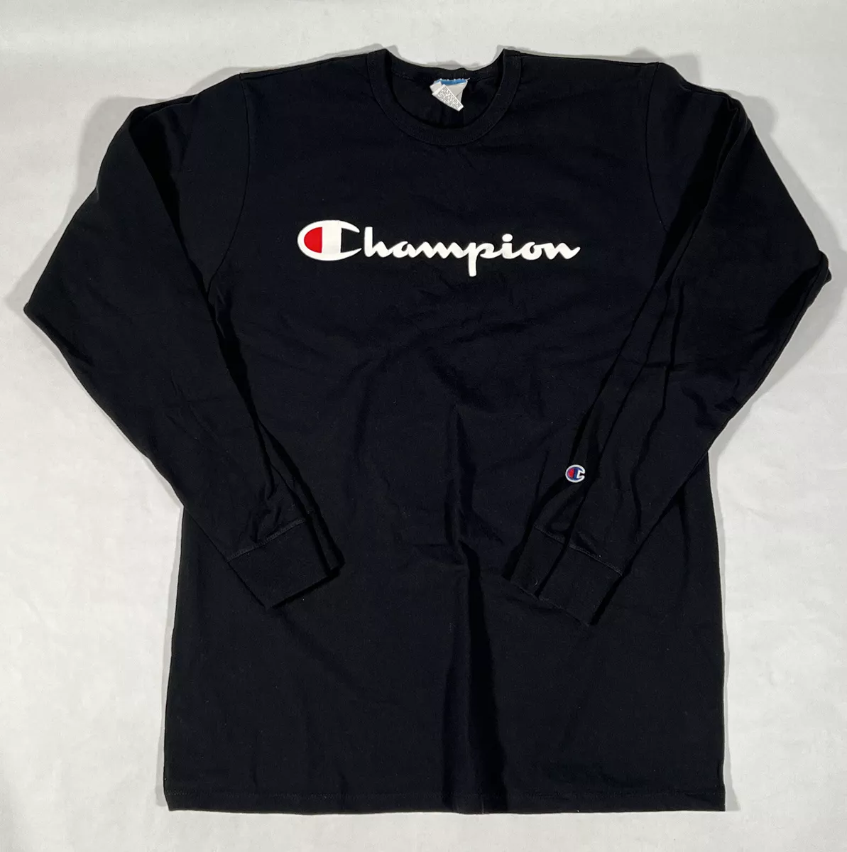 Champion black top heritage tee