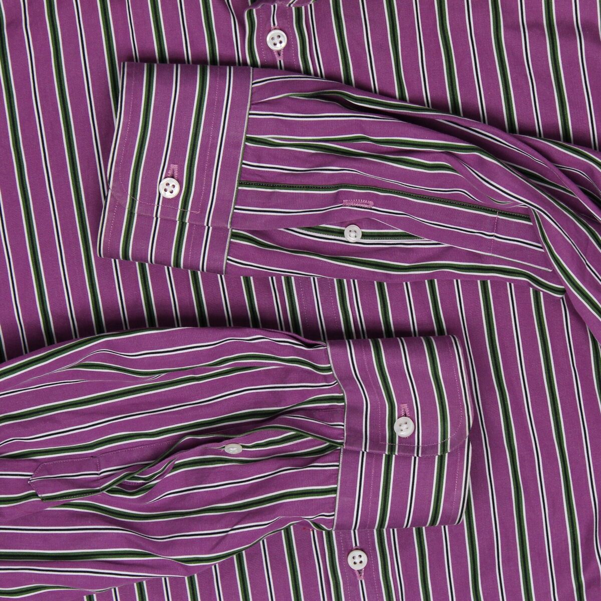 Ralph Lauren Purple Label Dress Shirt Mens 17.5 Purple Green Ralph Lauren Purple Label Dress Shirt Mens 17.5 Purple Green