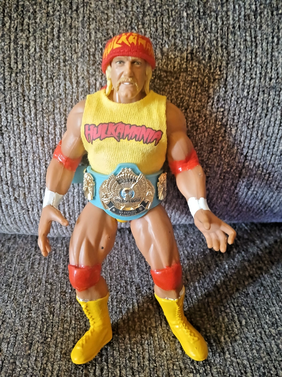 WWF HULK HOGAN フィギュア WWE LOT Hulk Hogan Action-Figure WWF Custom Bone Crunching