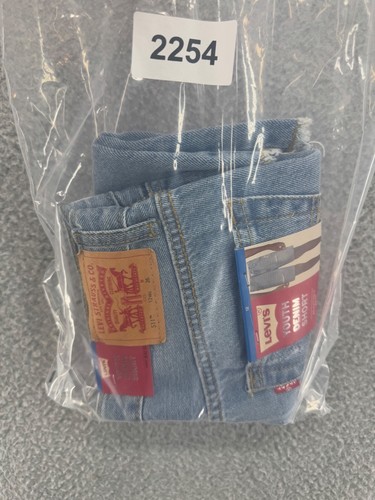 Levi's Boy's Youth 511 Denim Slim Fit Blue Jean Short Cotton Kids Size 12, 14 - Picture 4 of 4