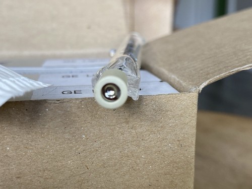GE Q500T3/CL 500 Watt 120 Volt Quartzline Bulbs 23731 Box of 12 - Picture 6 of 9