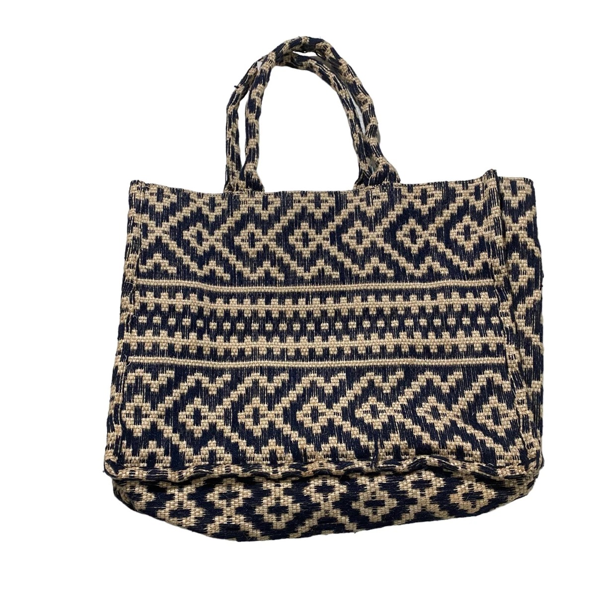 Jacquard-weave Handbag