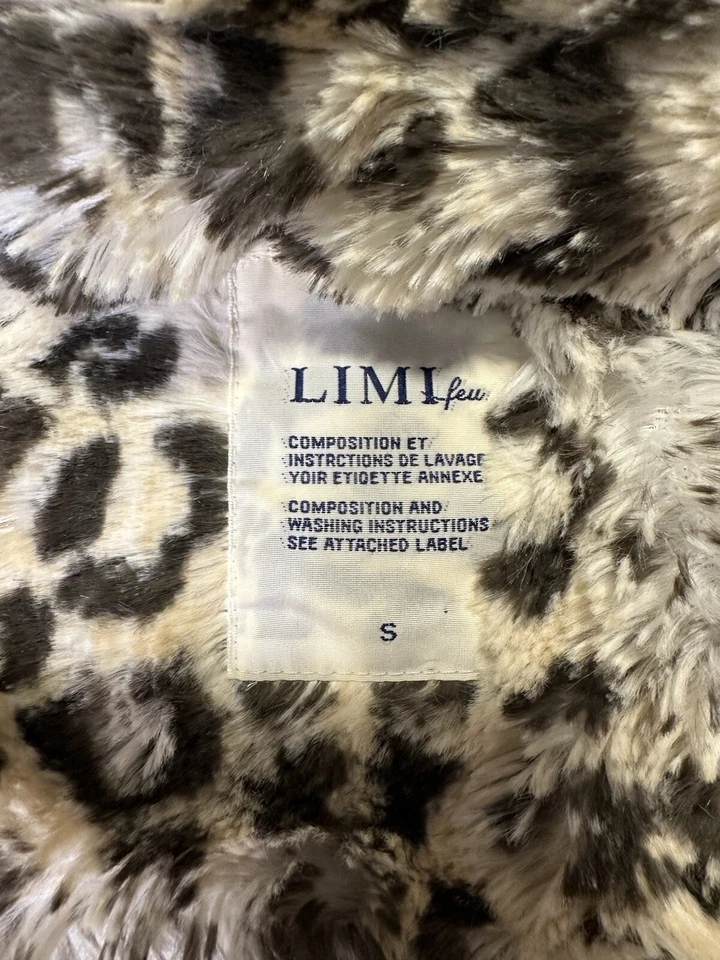 Limi Feu Leopard Print Coat Le-T15-902 Archive Japan Designer - Image 3 of 4