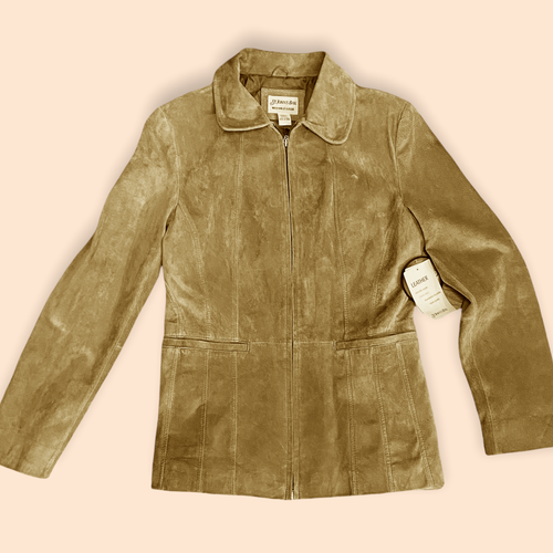 washable suede jacket