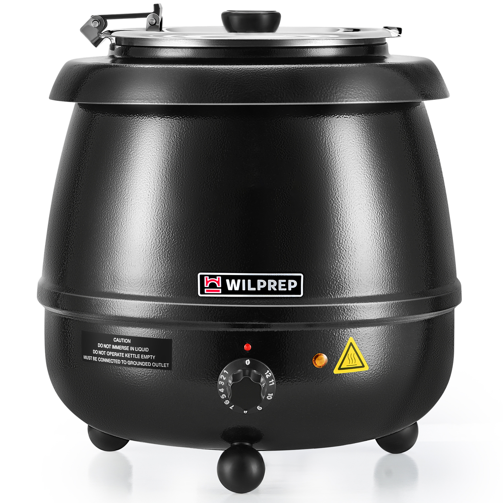 WILPREP 10QT. Commercial Soup Kettle Warmer 400W Electric Countertop Detachable