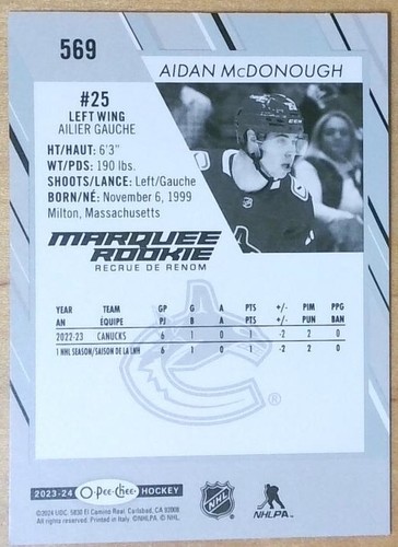 2023-24 O-Pee-Chee Marquee Rookie U-pick Rookies RC - Picture 53 of 103