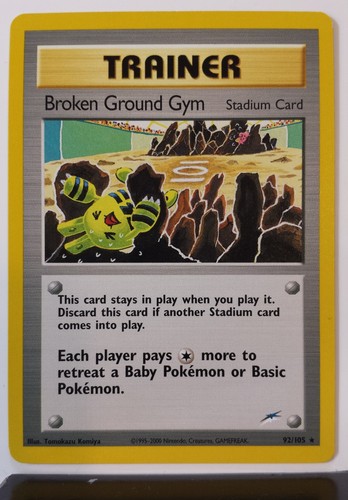 Tarjeta de Pokémon Neo Destiny /105 Casi Nueva - Entrenador Común Rara Poco Común $2 Envío Plano - Imagen 78 de 90