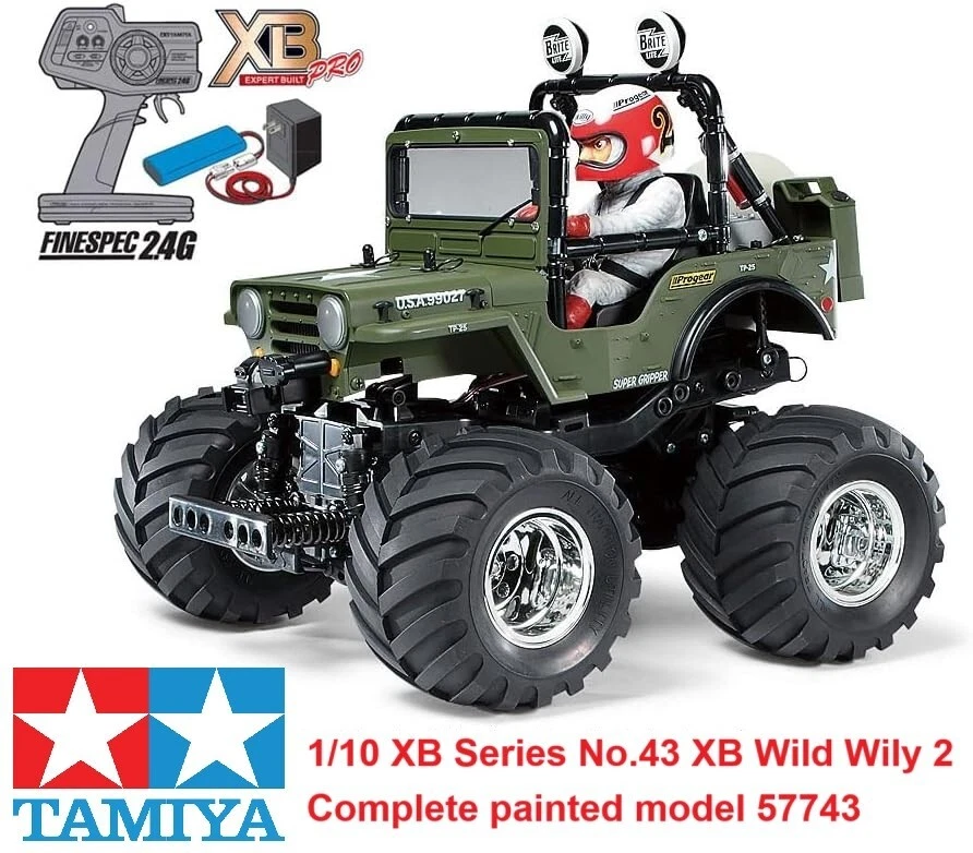 タミヤ(TAMIYA) 1/10 XBシリーズ No.43 TAMIYA 1/10 XB Series No.43 XB Wild Wily 2 Complete painted model