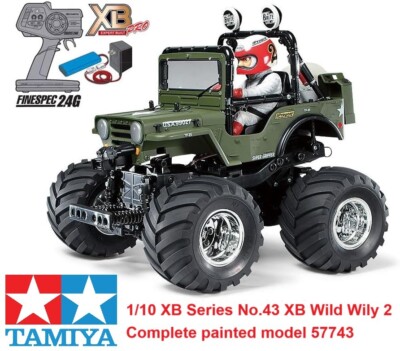 TAMIYA 1/10 XB Series No.43 XB Wild Wily 2 Complete painted model