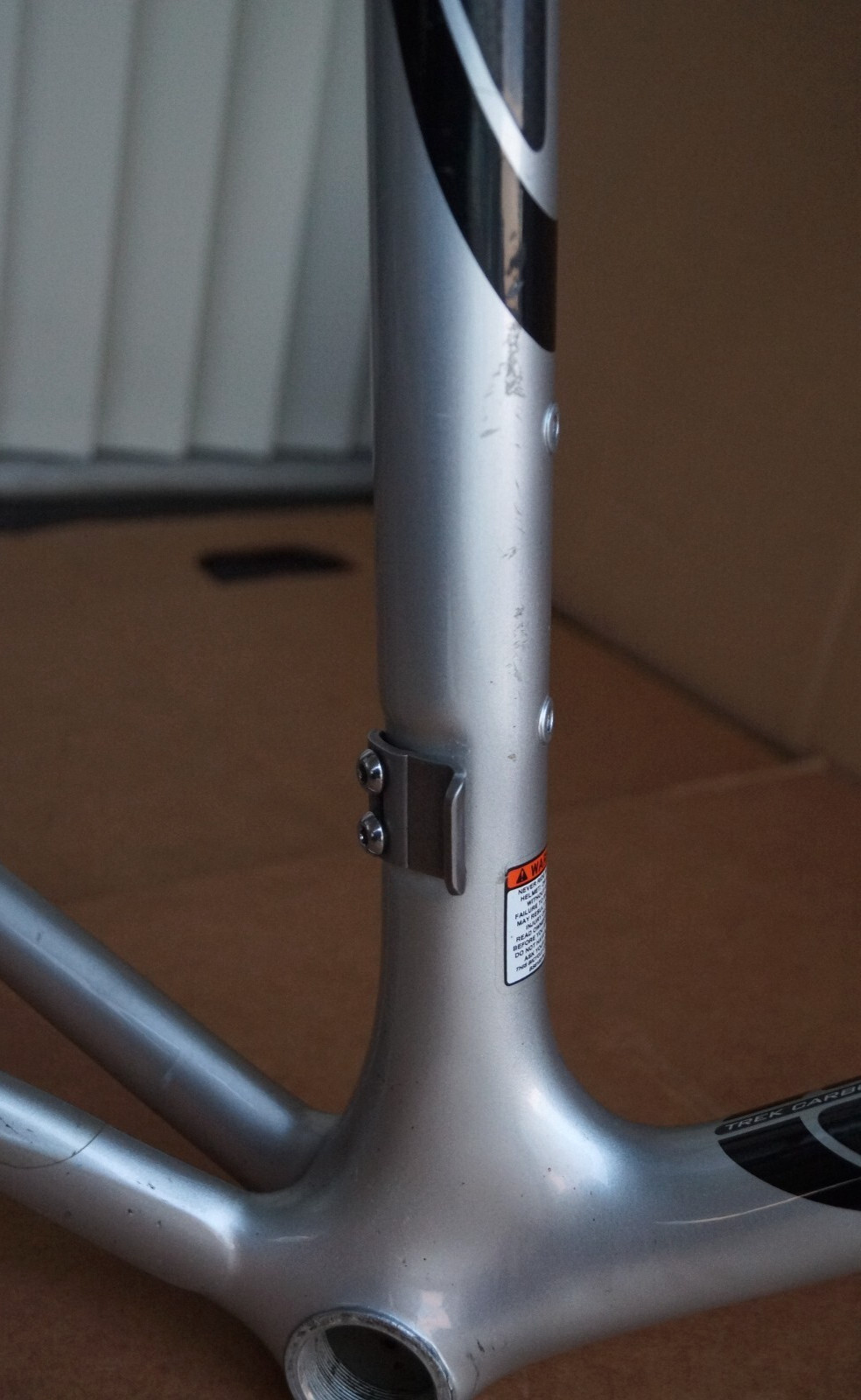 2007 Trek TCT 5000 Road 700c Carbon Frame Set 60cm L/XL New Fork Rim Brakes