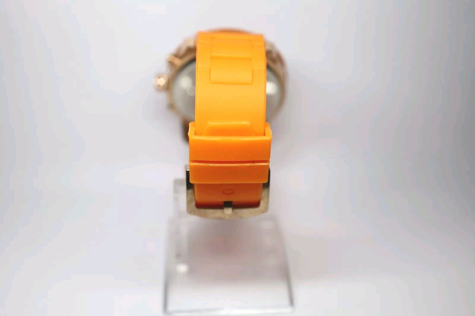Vive Herren Xxl Uhr Armbanduhr Orange Rose Neu Top