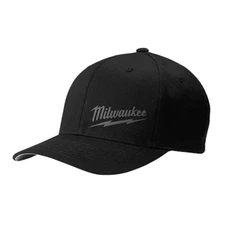 Milwaukee 504 Fitted Hat Black/Gray/Red