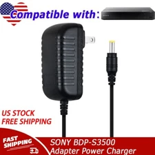 AC/DC Adapter For SONY BDP-S3500 Blu-Ray DVD Player Power Supply Cord Mains PSU