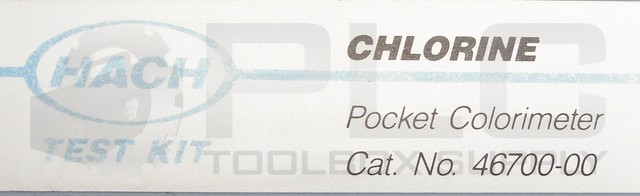 Hach Pocket Colorimeter Bundle 46700-00 Test Kit Chlorine Ci2 for sale ...