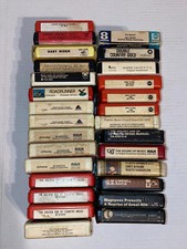 Various 8 Track Tapes of Mixed and Various Artists