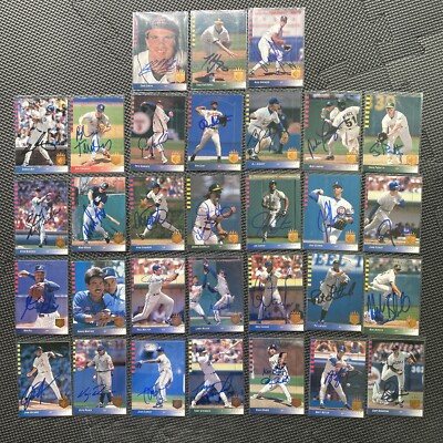 1993 Upper Deck SP auto signed autograph PICK/CHOOSE #1-110 Walker Eckersley +++