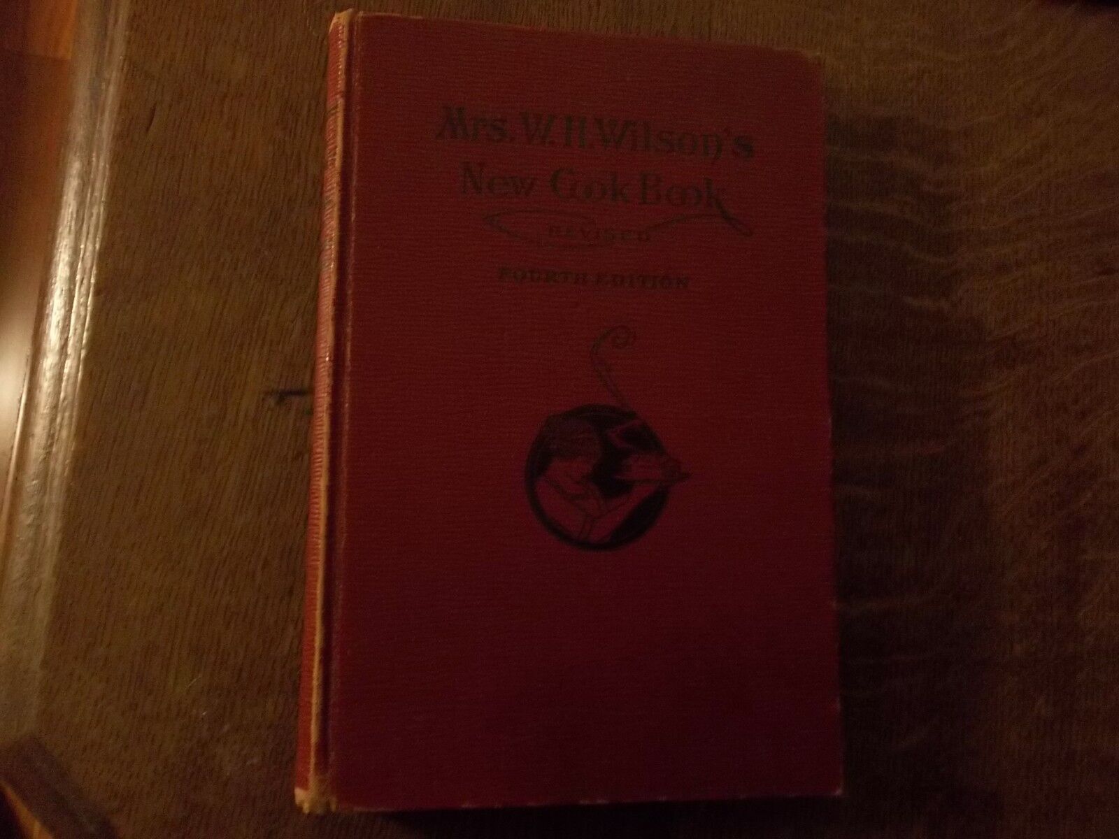 Mrs. W. H. Wilson's New Cook Book Revised 4th Edition 1920 HC Oryginalna gwarancja, WYPRZEDAŻ