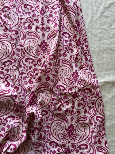 NoraCora Size S Maxi Dress Slip On 3/4 Sleeves Length 53” V Neck Poly #900 - Picture 5 of 6