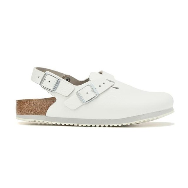 New Womens BIRKENSTOCK TOKIO Narrow WHITE RFSO9E503WT US W 4 - 8 TAKSE | eBay