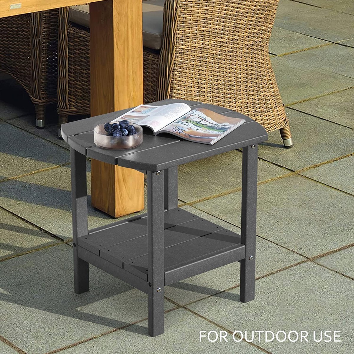Temporary Table Foldable Round Table Top Extender - Solid Wood ...