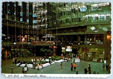 Minneapolis Minnesota Postcard IDS Mall Center Downtown Elevators 1960 Vintage