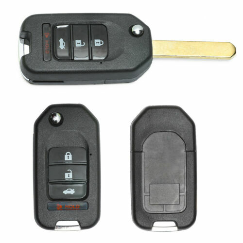 Upgraded Flip KEY REMOTE for Honda Accord KEYLESS ENTRY FOB clicker KR55WK49308 - Bild 2 von 4