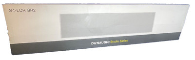 Dynaudio S4-LCR GR2, White Grill for S4-LCRMT S4-LCR65W Speakers-EACH-Brand NEW