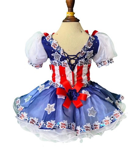 Jenniferwu Girls Tulle Flower Princess Wedding Party Handmade Beaded Dress 5T