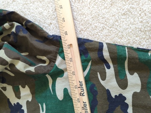 Vintage 80s Game Winner Coveralls Shell Mens Medium Camouflage Lightweight - Picture 7 of 11