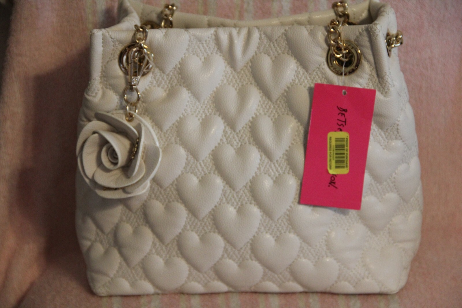 betsey johnson bee purse