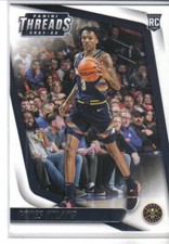 2021-22 Panini Threads Bones Hyland Rookie card  Denver VCU L.A. Clippers