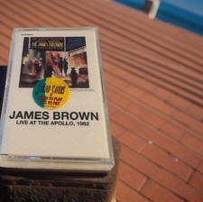 JAMES BROWN Live At The Apollo, 1962 - Cassette Tape  Sealed  