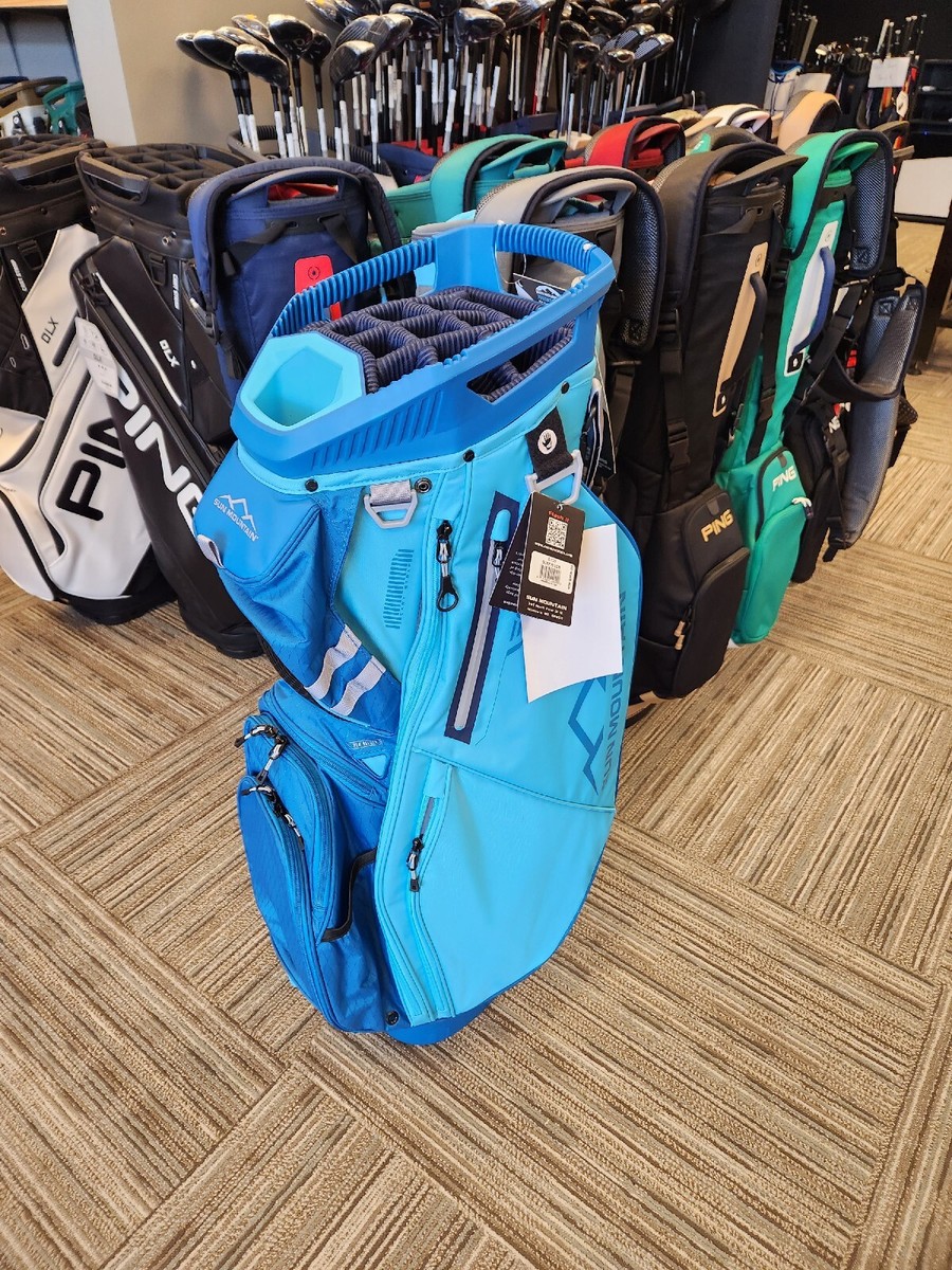 sun mountain c-130 14 way cart bag Blue 2024 | eBay