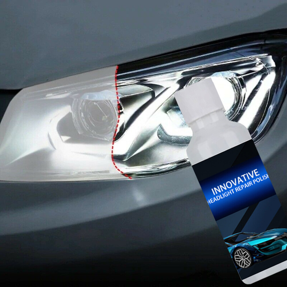 Polish Headlight Cover Len Restorer Cleaner Repair Liquid Car Accessories 20ml