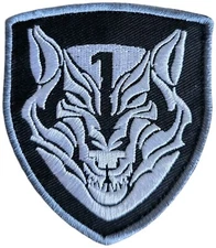 MEDAL OF HONOR WOLFPACK MOH AFO BLACK & WHITE TACTICAL HOOK MORALE PATCH