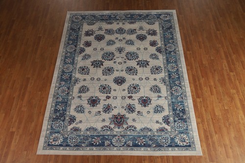 Floral Ivory Traditional Turkish Area Rug 8x10 Oriental Living Room Carpet - Picture 15 of 19