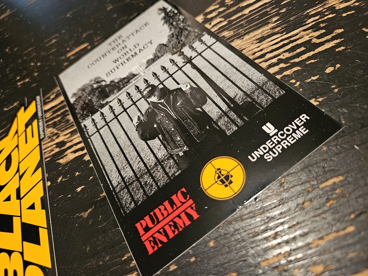 Supreme x Undercover x Public Enemy Stickers From SS18 100