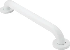 Moen R8718W Bathroom Safety 18" Shower Grab Bar w Concealed Screws Glacier White
