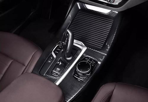 Carbon Fiber Central Console Gear Shift Panel 2x For BMW X3 X4 X3M X4M 2018-2021 - Picture 5 of 6