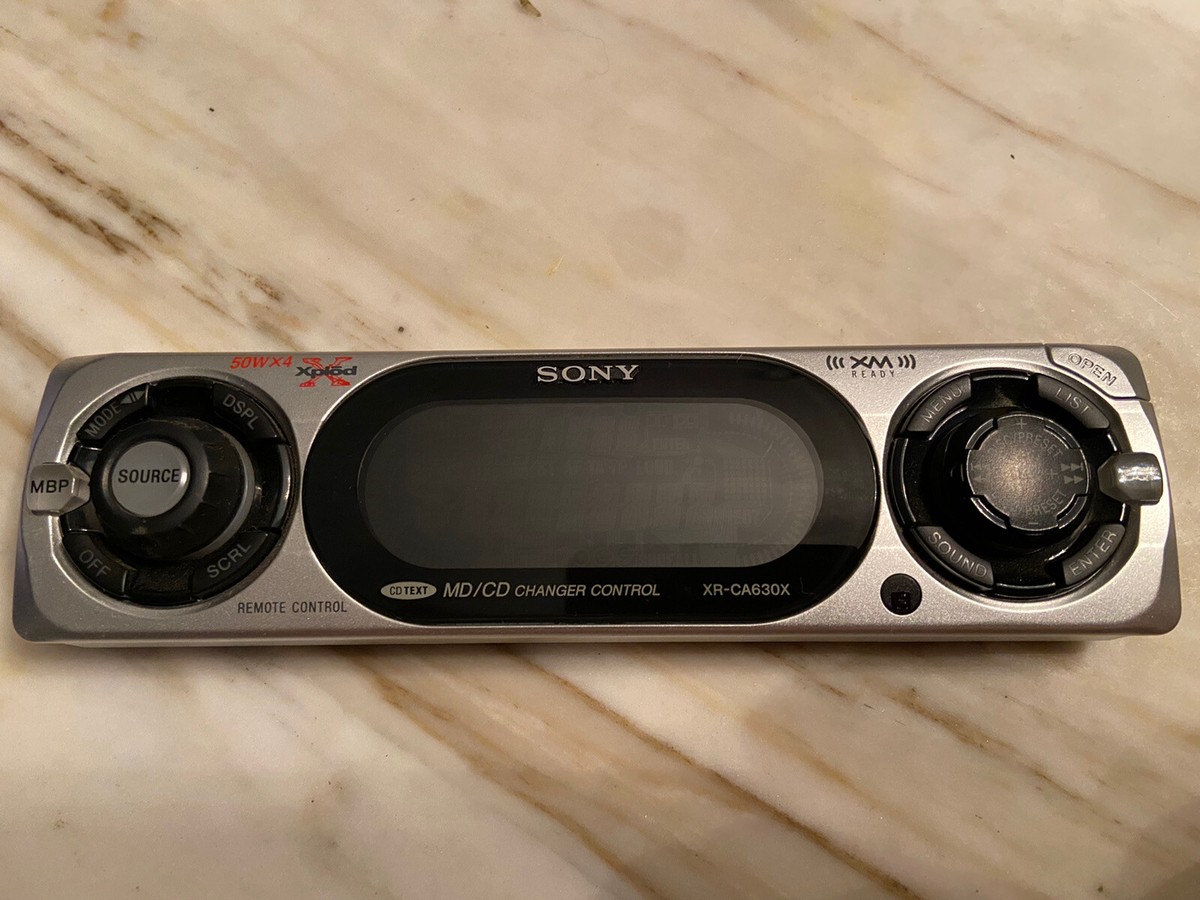 SONY XR-CA630X CAR STEREO ONLY SONY XR-CA630X CASSETTE FACEPLATE