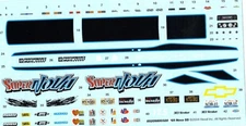 69 1969 NOVA SS 1/25 Waterslide Decal Sheet Drag Car racing stripes GM Revell 