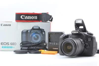 Lesen [Mint] Canon EOS 60D 20.2MP Digital SLR W / EF-S 50mm F/1.8 II Aus Japan - Bild 1 von 4