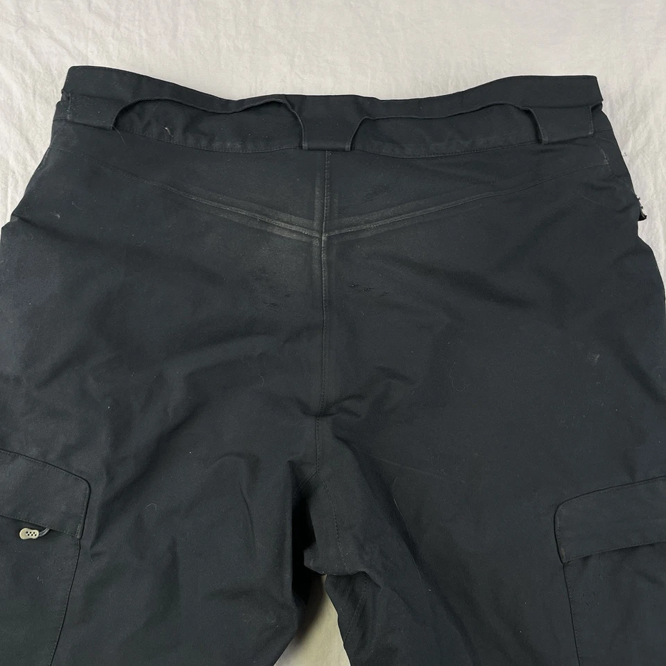 Pantalones de esquí de nieve vintage PATAGONIA para hombre 36 negros de nailon pesca al aire libre invierno Foto 4 de 4
